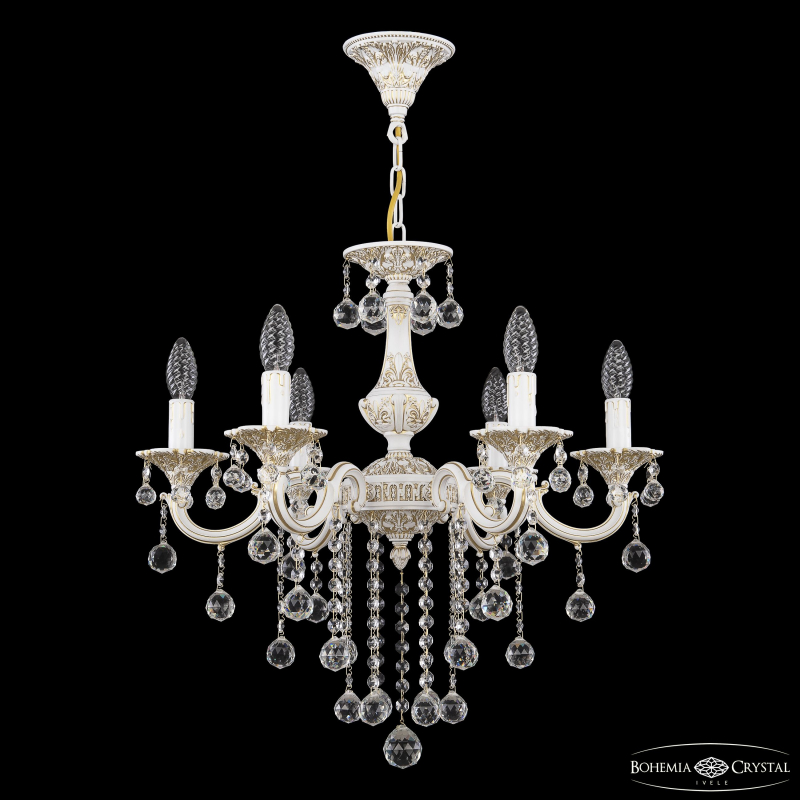 Подвесная люстра Bohemia Ivele Crystal AL78101/6/175 B WMG Balls