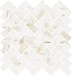 ITALON / ИТАЛОН STELLARIS Carrara Ivory Mosaico Cross Натуральный