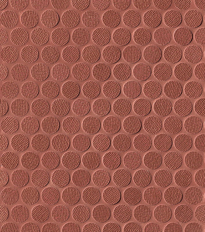 Copper/Marsala Round Mosaico 29.5х32.5