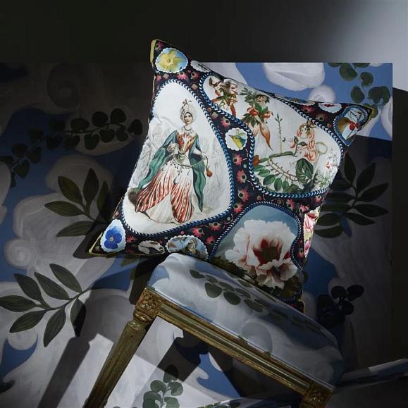 Подушка CCCL0632, Le Jardin Feerique, Multicolore, Christian Lacroix 55 x 55см