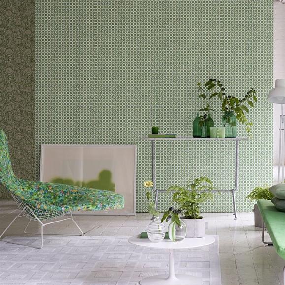 Обои Designers Guild PDG1150/06 Jaal Emerald