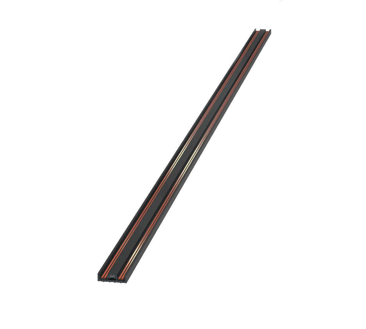 Ультратонкий накладной магнитный шинопровод iLedex Vision 4825-25/7-3000-BK