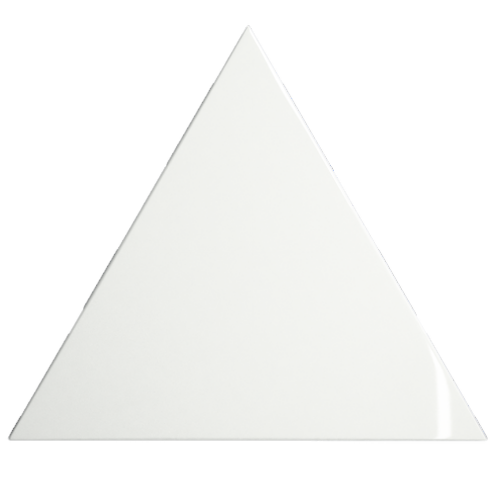 Evoke Triangle Layer White Glossy