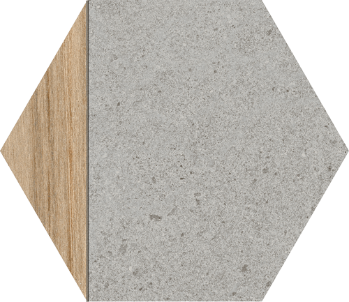 Hexágono Ligard Gris