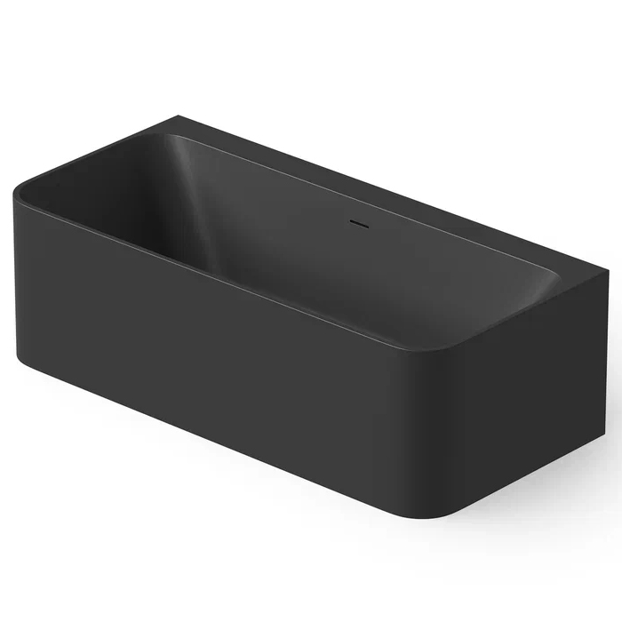 Dea Design Modern Ванна 170х80х56см., отдельностоящая, Solid Surface, цвет: Black №16