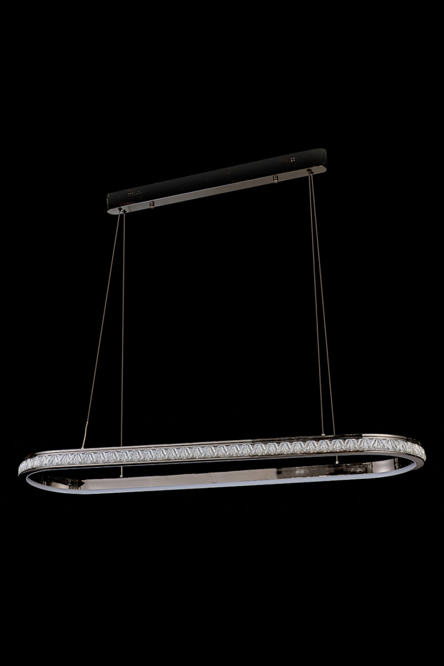 Подвесная люстра Aida LE7707/1050L Black Chrome