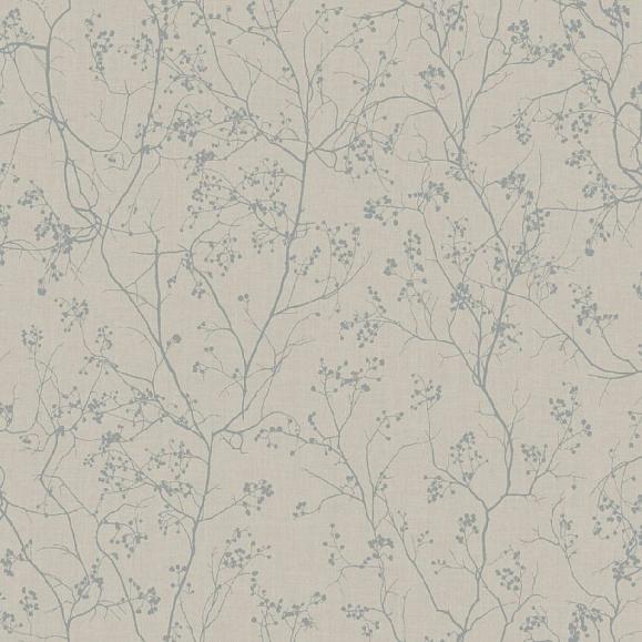 Обои York DD3814 Luminous Branches Grey/Silver