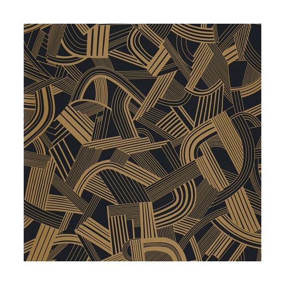 Обои Casadeco 88699229 Music Hall Noir dore