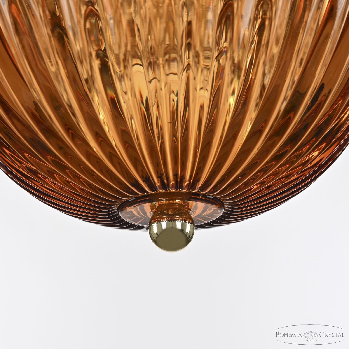 Подвесной светильник Bohemia Ivele Crystal 5479/20 G Amber/M-1G