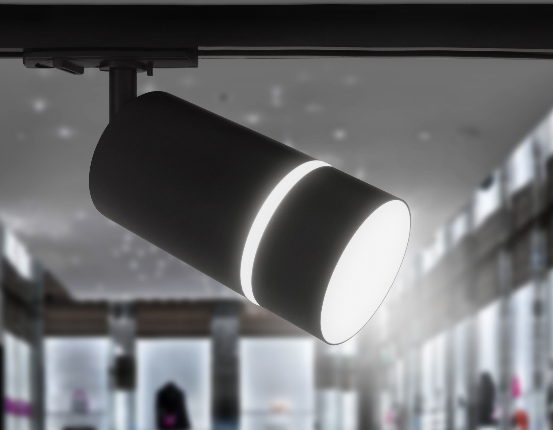 Трековый однофазный светильник Ambrella Light Track System GL5214