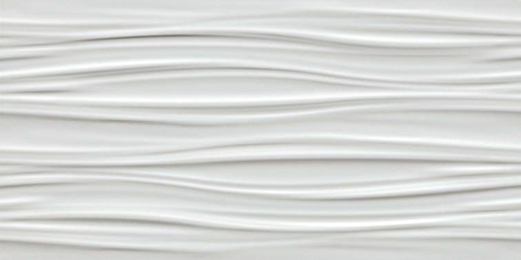 3D Ribbon White Matt 40х80