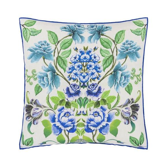 Подушка CCDG1506, Eleonora, Cobalt, Designers Guild 55 x 55см