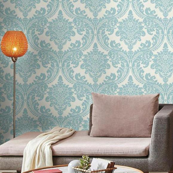 Обои York GR6025 Tapestry Damask Teal