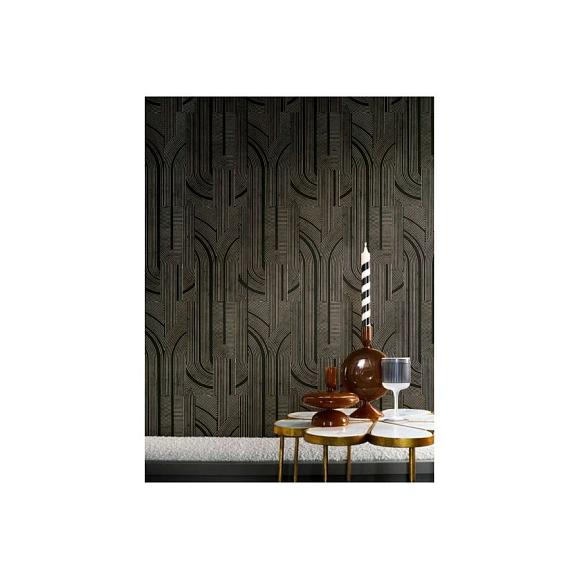 Обои Casamance 76282344 Porte Doree Noir/dore