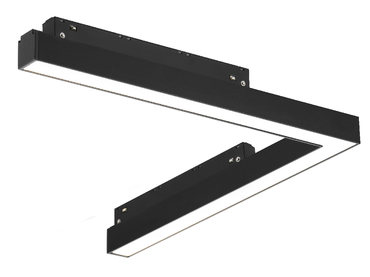 Трековый магнитный светильник iLedex Vision 4822-013-L320-16W-110DG-4000K-BK
