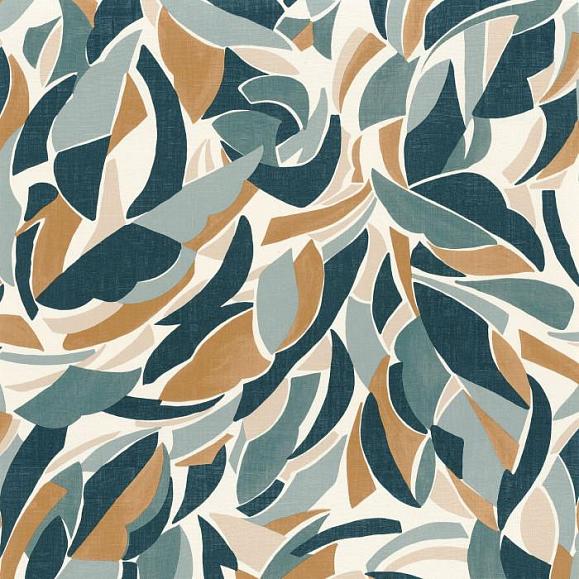 Обои Casamance 75553670 Collage Blanc/marine