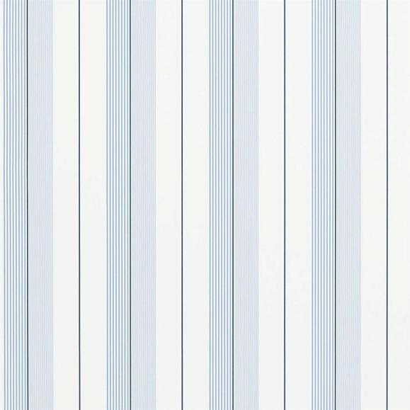 Обои Ralph Lauren PRL020/07 Aiden Stripe lue / Navy / White