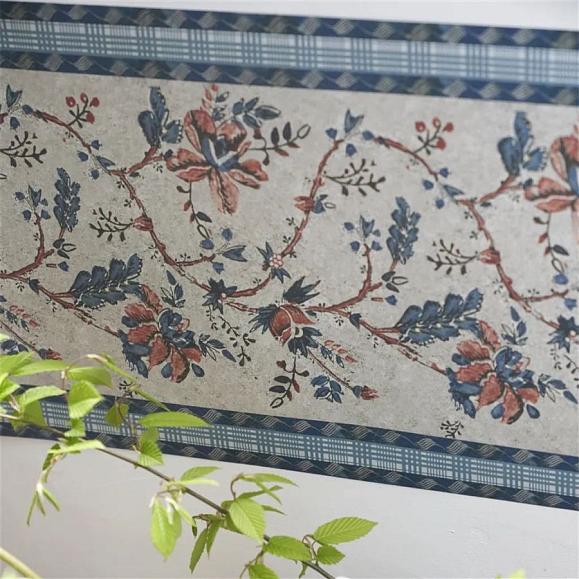 Бордюр John Derian PJD6016/01 Pentimento Wide Border Linen