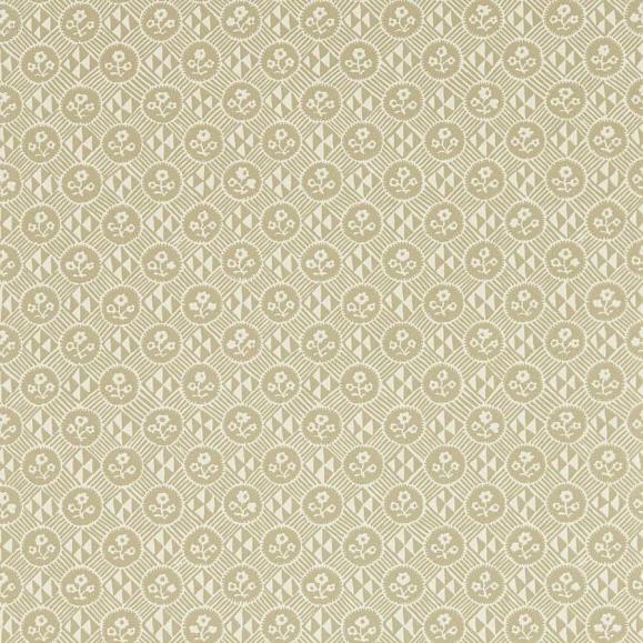 Обои Zoffany ZEND313103 Linen Diamonds & Flowers