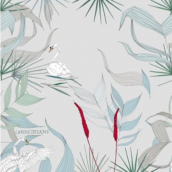 Панно Wall & Deco WDWN2101 Swan