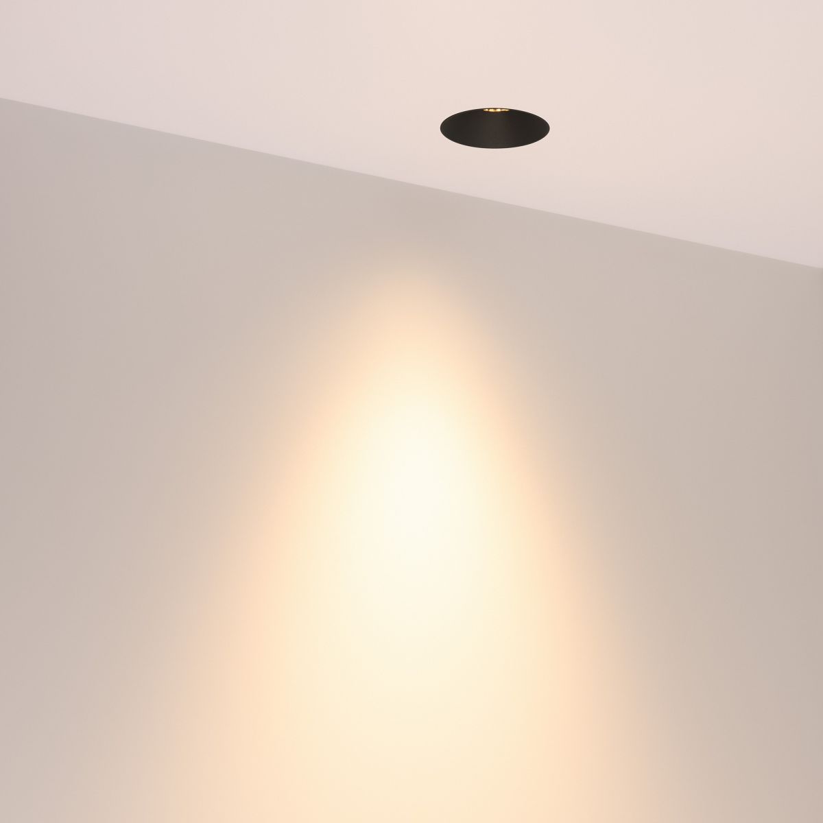 Светильник безрамочный Arlight DL-INTRAL-R63-8W Warm3000 (Черный RAL9005, 50 deg, 230V) (IP20 Металл) 064932