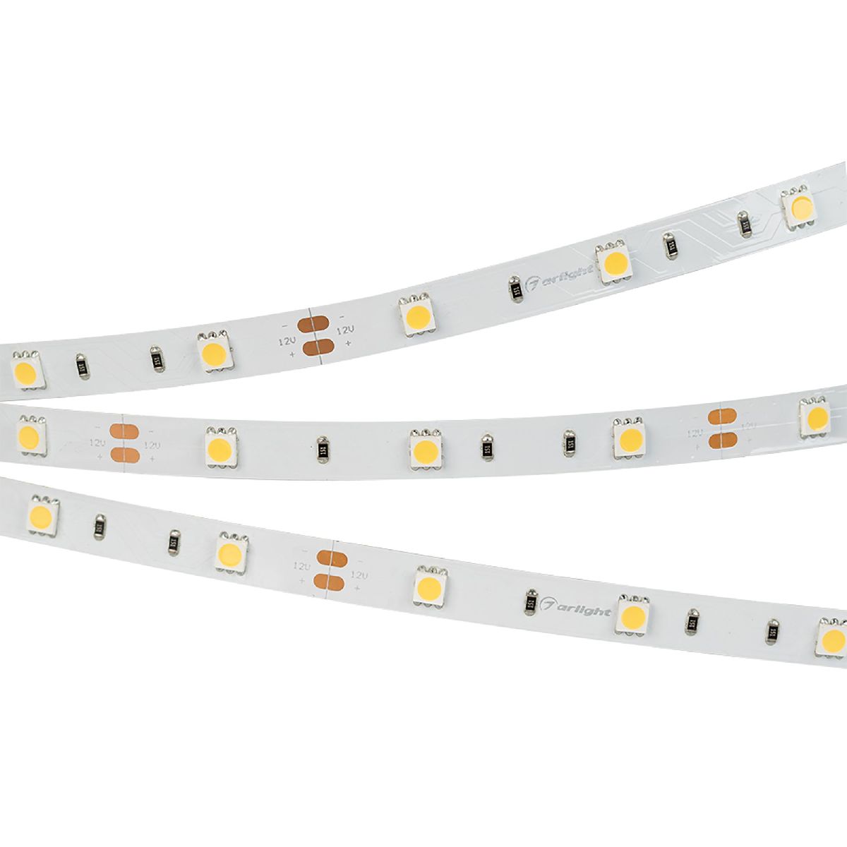 Светодиодная лента Arlight RT-B30-10mm 12V Warm2700 (7.2 W/m, IP20, 5060, 5m) 010594(2)