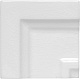Angulo Marco Cornisa Clasica C/C Blanco 7,5x7,5 ADMO 5410