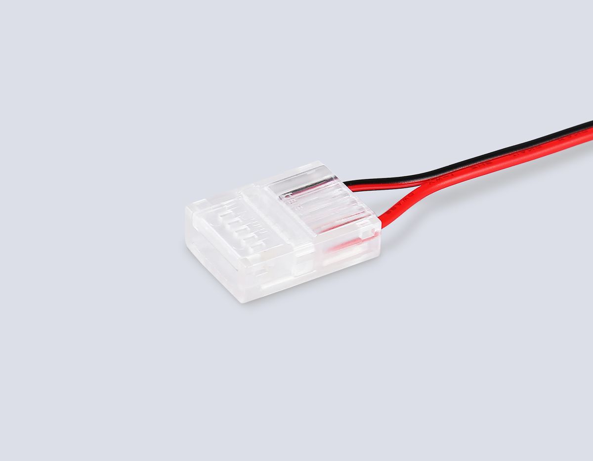 Соединитель гибкий двухсторонний Ambrella Light Illumination COB 12/24V для лент 12mm (2 конт.) (10шт. в комплекте) GS7898