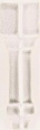 Angilo Exterior Cornisa Clasica C/C Blanco 7,5x2,3 ADMO 5343