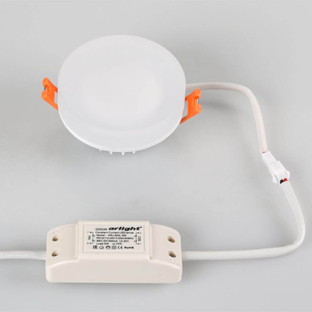 Встраиваемый светильник Arlight LTD-80R-Opal-Roll 5W Day White 020808