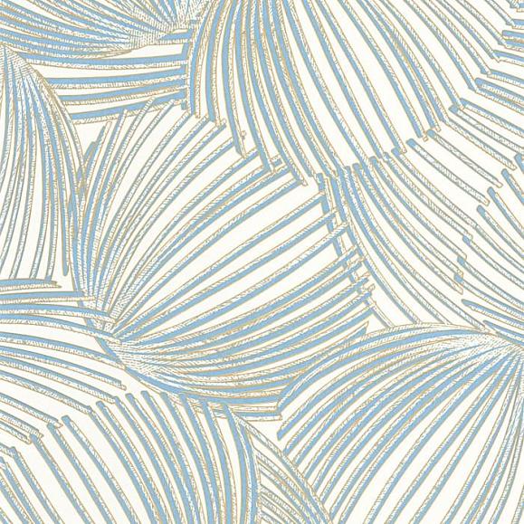 Обои Casadeco MEDI87426281 Pampelonne Bleu mer