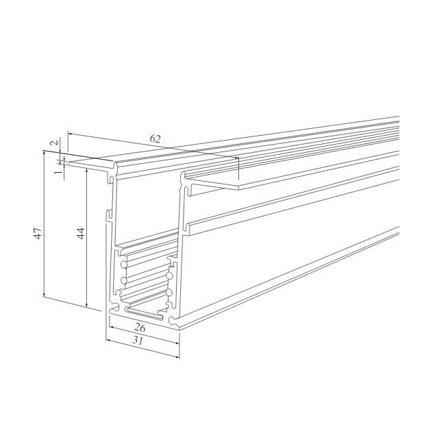 Трековый светильник Elektrostandard Slim Magnetic 4690389178931