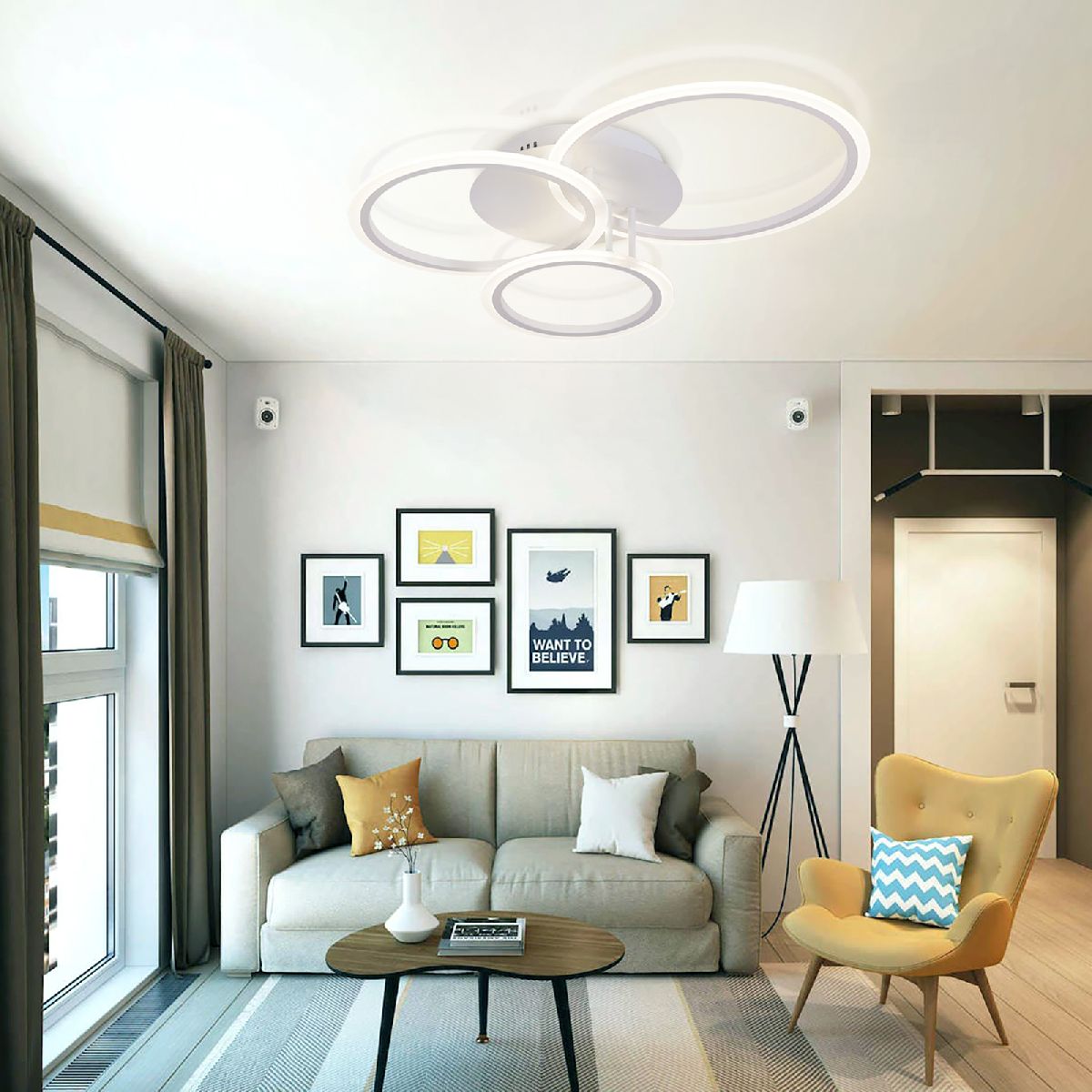 Потолочная люстра Natali Kovaltseva Pure LED LAMPS 81175