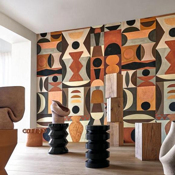 Панно Casamance 75564180 Modelage Terracotta/sable