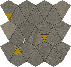 ITALON / ИТАЛОН METROPOLIS Arcadia Brown Mosaico Vertex Матовый