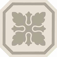 ETRURIA DESIGN VINTAGE Pattern 2: Ottagono Monocolore (Bianco decoro Girgio)