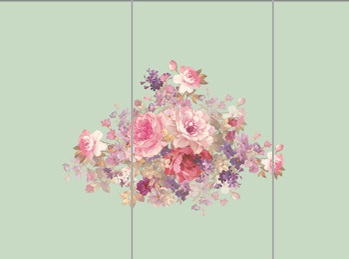 Панно Loymina V9 005 B-4 French bouquet