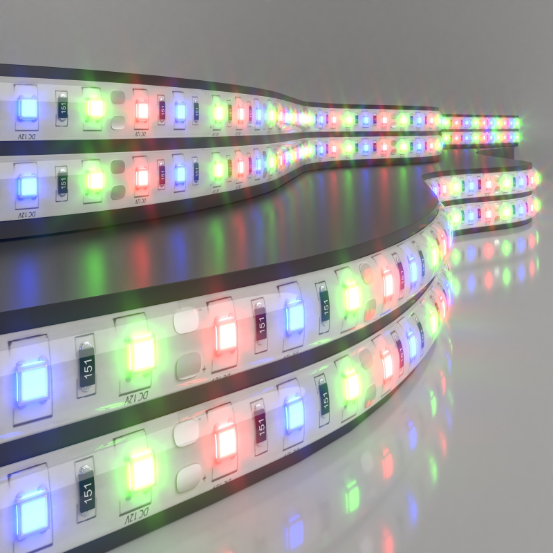 Светодиодная лента Elektrostandard 12V 14,4W 60Led 5050 IP65 RGB, 5м 4690389082139 a034876