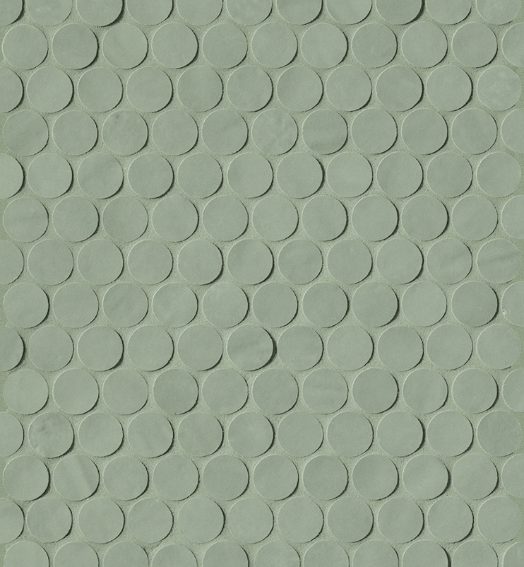 Leaf Round Mosaico 29.5x32.5