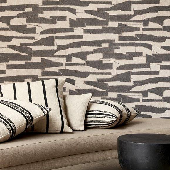 Обои Arte 57560 Gabarit Charcoal Linen