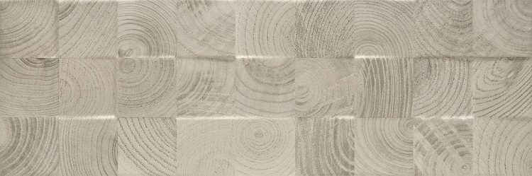 Плитка настенная Daikiri Grys Wood Kostki Struktura 25х75
