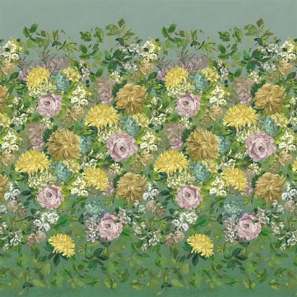 Панно Designers Guild PDG1170/01 Fleurs D Artistes Vintage Green