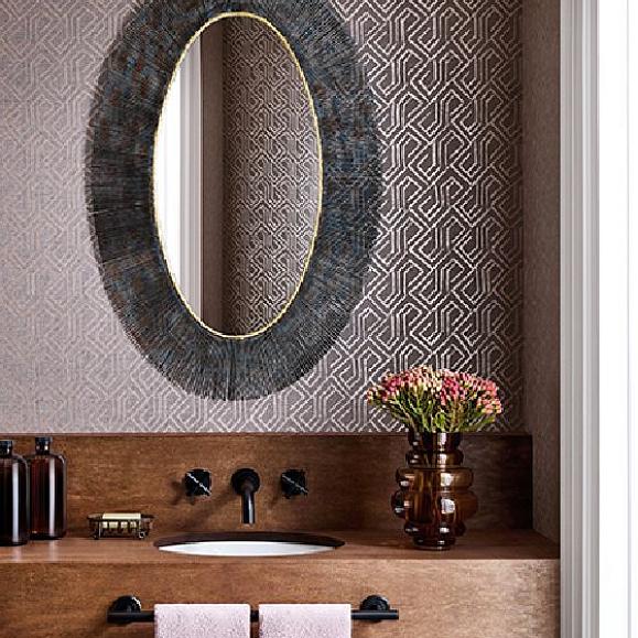 Обои Thibaut T12838 Tortona Taupe