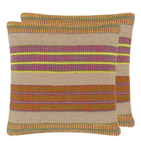 Подушка CCDG1498, Mahakam Outdoor, Coral, Designers Guild 50 x 50см