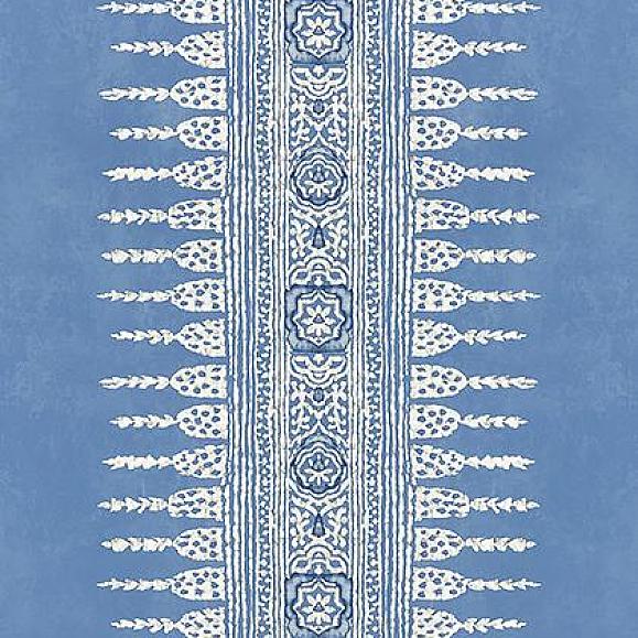 Обои Anna French AT15141 Javanese Stripe Wedgewood Blue
