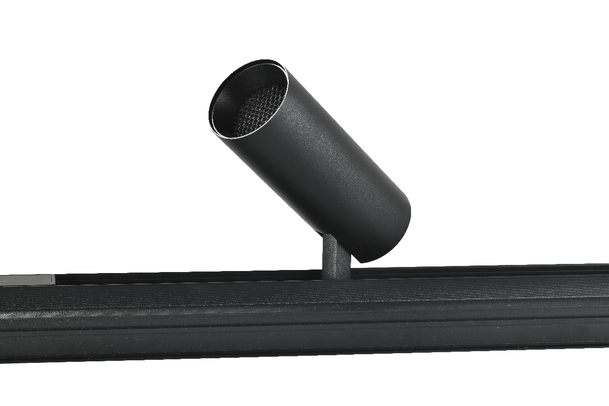 Трековый магнитный светильник iLedex Vision SMART 4822-006-D55-18W-38DG-BK