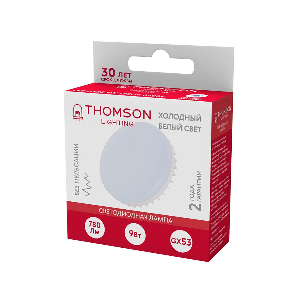 Лампа светодиодная Thomson GX53 9W 6500K TH-B4008