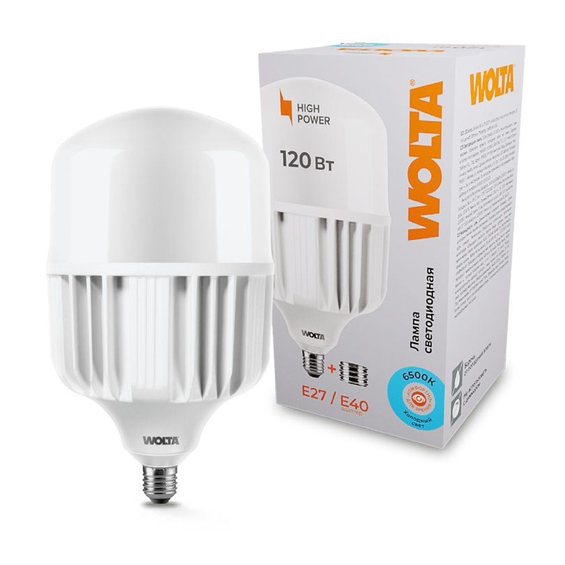 Светодиодная лампа Wolta 25WHP120E27/40