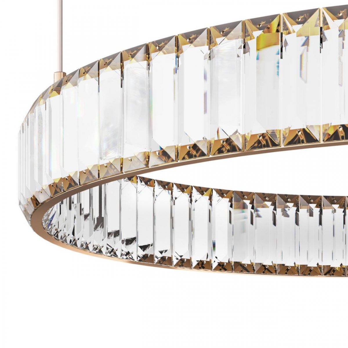 Подвесной светильник Loft IT Crystal ring 10135/600 Gold