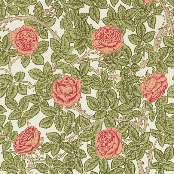 Обои Morris 217207 Rambling Rose Twining Vine